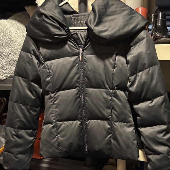 Nine West Jackets & Blazers - Nine West Charcoal Puffer Jacket for Women
